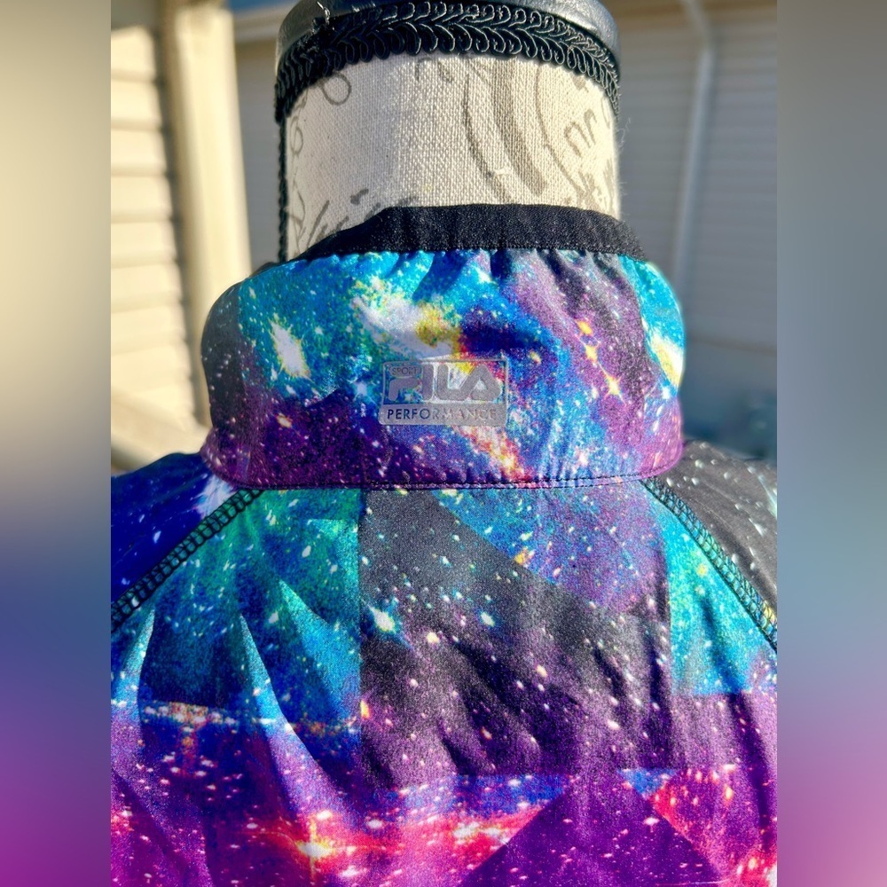 Fila Sport Galaxy Running Windbreaker Jacket Women’s EUC!​​ - Picture 7 of 9